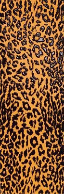 LEO ORANGE ANIMALIER 24X72
