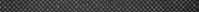 F. 1 DESIGN LISTELLO GLITTER/BLACK CHEQUERED 3.2X72