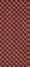 F. 1 DESIGN LISTONE RED/BLACK CHEQUERED 9.6X24