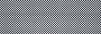 F. 1 DESIGN WHITE/BLACK CHEQUERED 24X72