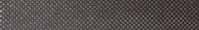 F. 1 DESIGN LISTONE GLITTER/MOKA CHEQUERED 9.6X72