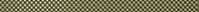 F. 1 DESIGN LISTELLO GREEN/BLACK CHEQUERED 3.2X72