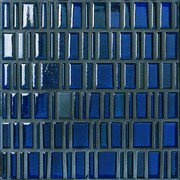 LE MURRINE DECORO LOW METAL BLUE 30X30