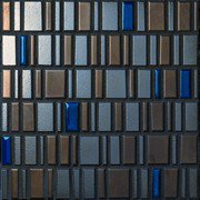 LE MURRINE DECORO HIGH METAL BLUE 30X30
