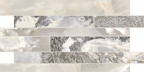 ONYX&MORE WHITE BLEND GLOSSY LIS.SF 30X60