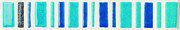 LE MURRINE LISTELLO LOW METAL TURQUOISE 5X30