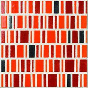LE MURRINE DECORO LOW METAL ORANGE 30X30