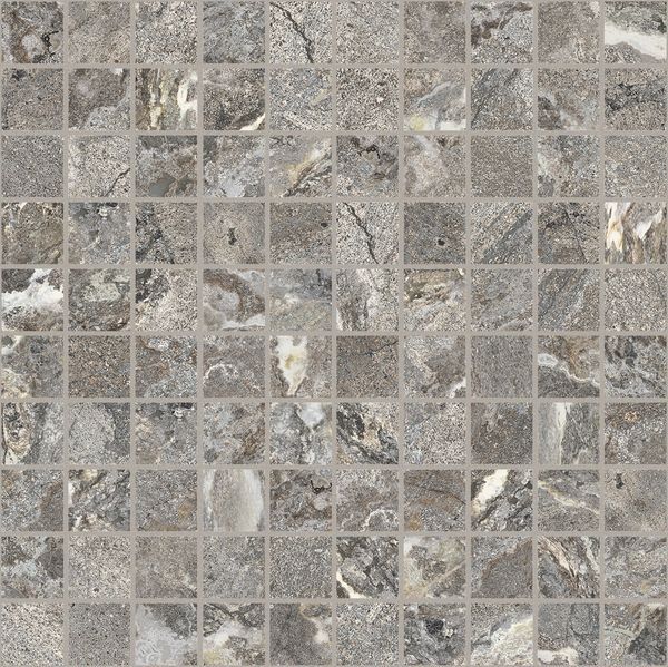 ONYX&MORE SILVER PORPHYRY STR MOSAICO 3X3
