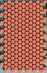 DECORO SMALL SMARTIES ORANGE SU RETE 22X35.5