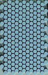 DECORO SMALL SMARTIES POWDER BLUE SU RETE 22X35.5