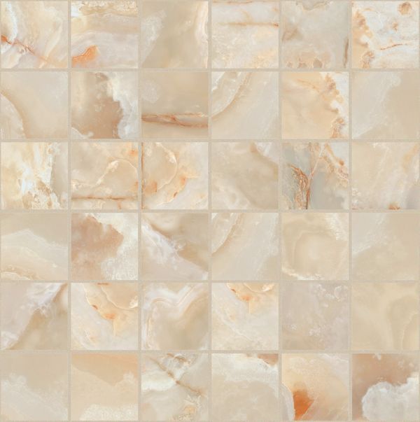 ONYX&MORE GOLDEN ONYX SATIN MOS.5X5