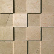 Marvel Beige Mosaico 3D