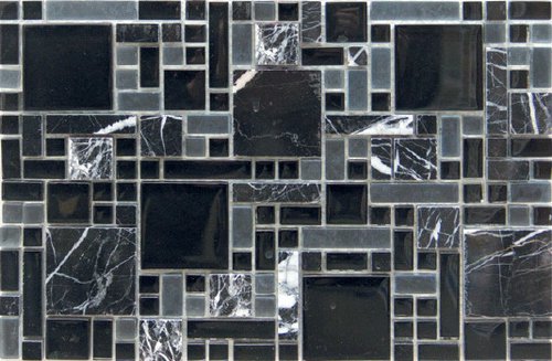 ELITE BLACK, мозаика стекло/камень/керамика