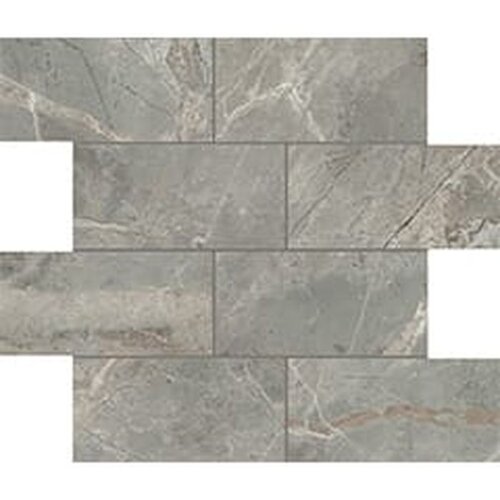 ETOILE GRIS MATTE 6MM MUR 7,5X15