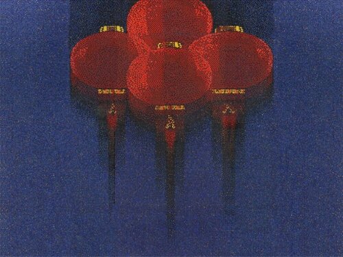 LANTERNS BLUE