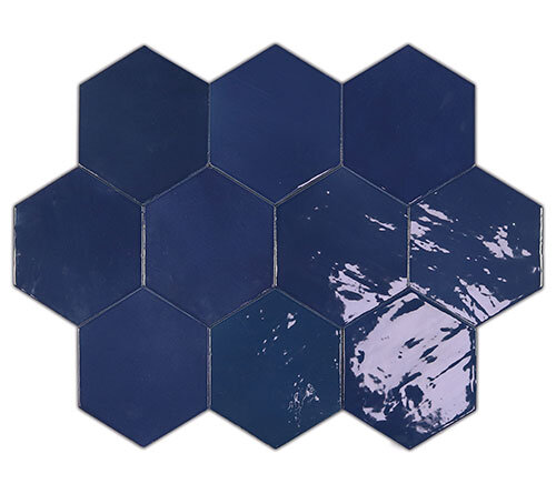 Zellige Hexa Cobalt
