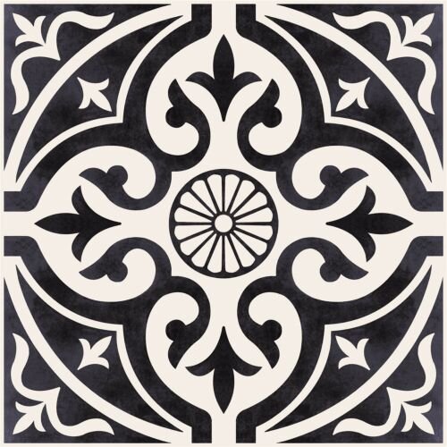 33X33 DEVONSTONE BLACK GLZ PORC. TILE