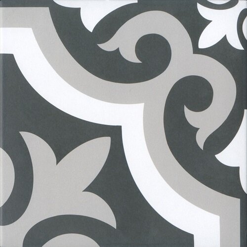 20X20 DIONE BLACK GL POR TILE