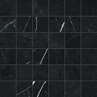 Forte Dei Marmi Elegant Black Mosaic Cerato 30x30