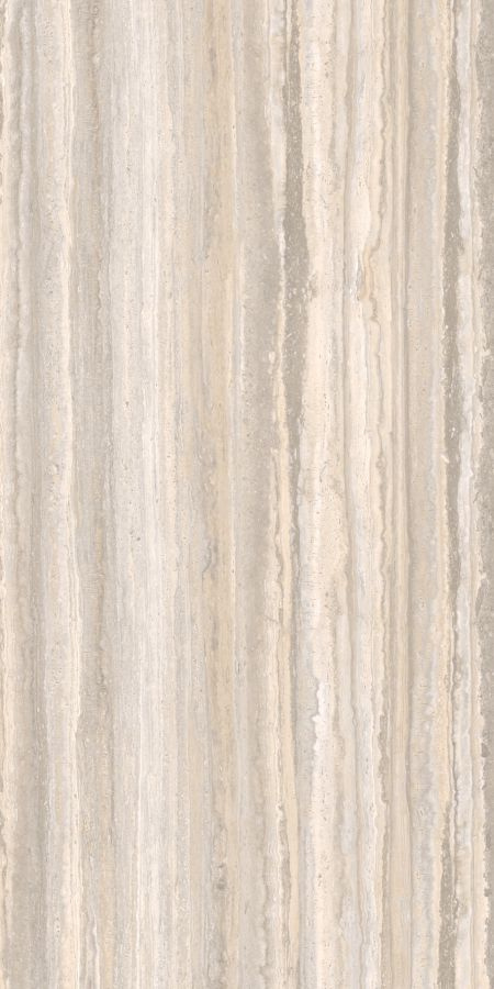 I Naturali Travertino Grigio Venato Bocciardato 162х324 5+