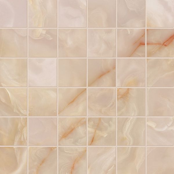 GEMME ROSA MACROMOSAICO BRILLANTE