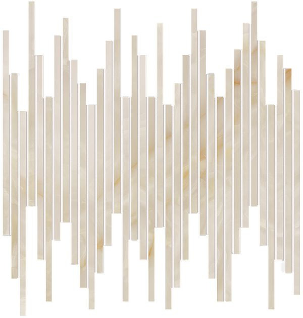 GEMME BEIGE TRATTI MOSAICO BRILLANTE