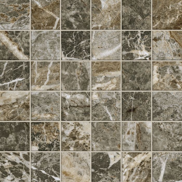 Forte Dei Marmi Quark Breccia di Caravaggio Mosaic Cerato