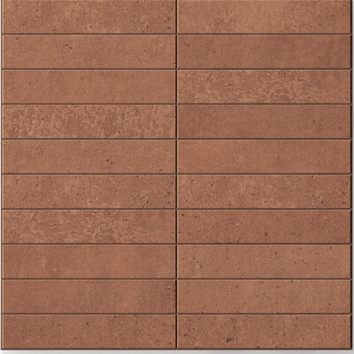 SENSI TERRE MATTONE NATURALE MODULO LISTELLO 30X30
