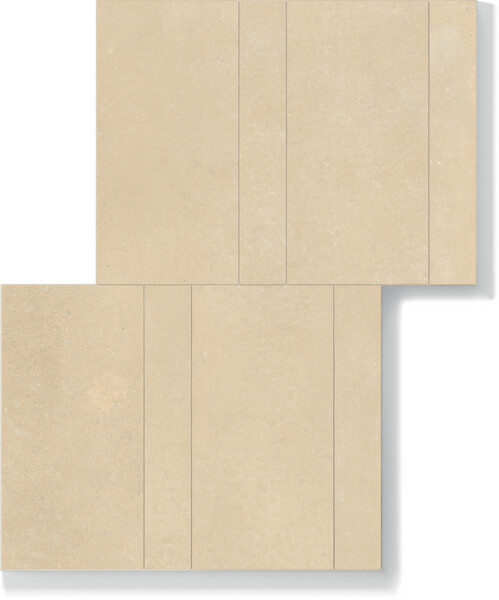 SENSI TERRE COTONE MIX TAVELLA+LISTELLO 30X40