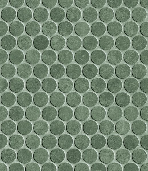 STILL 6X24 ALOE ROUND MOSAICO MATT