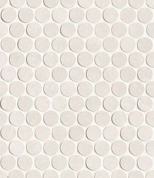 STILL 6X24 GESSO ROUND MOSAICO MATT