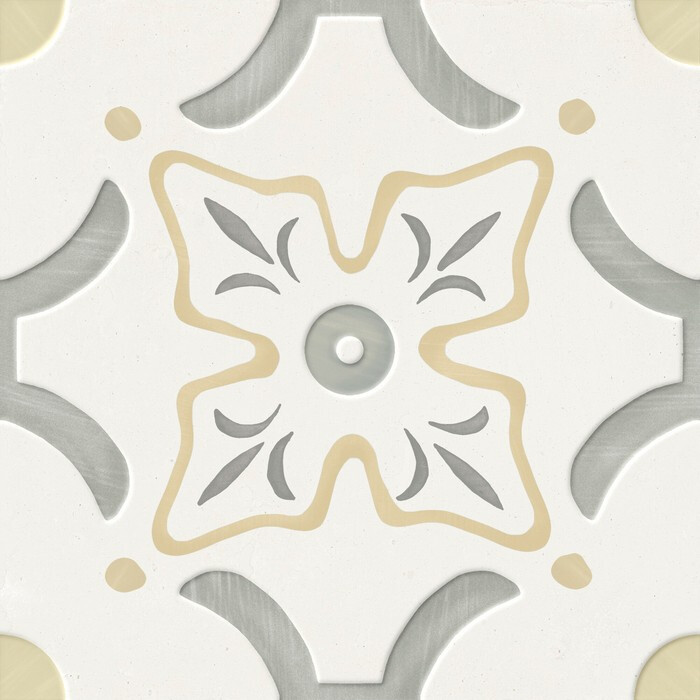 LLEVANT YELLOW FLOWER 22,3x22,3 LT