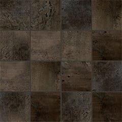FLOWTECH AGED BRONZE NAT.6MM 7,5X7,5 MOS