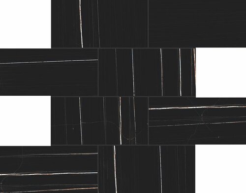 STONE SAHARA NOIR GLOSSY 6MM MUR.7,5X15