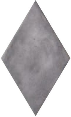 ROMBO GRIGIO OPACO 13,7X24