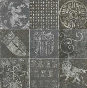 DEC.MOLO MIX NERO 20X20