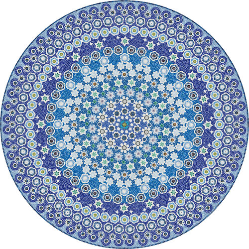 DECORO MURRINE, BURANO 1, 1X1 MOULDED