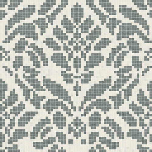 WALLPAPER FLORAL 2, 2X2 CM, PLUS