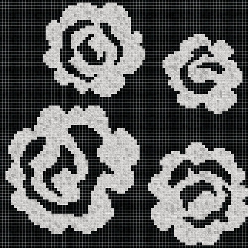 WALLPAPER ROSE DEL DESERTO D, 1X1, STAMPATO, PLUS