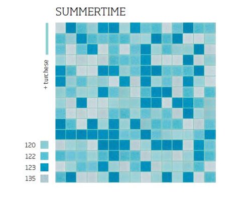 MIX SUMMER TIME 2X2, 31.6 X 31.6 CM, PLUS