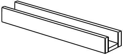 ZOLFO CANALINA 2CM 8X14X60