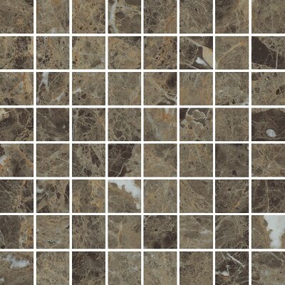CHARME DELUXE Emperador Dark Mosaico Lux 29,2x29,2//Ш.Д. Эмперадор Дарк Мозаика Люкс 29,2x29,2 (6101