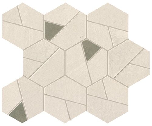 Boost Pro Ivory Mosaico Hex  Olive