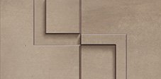 Mosaico 3D Taupe (60482) 12,5x25 Керамогранит