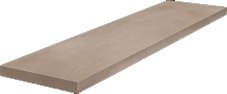 Angolo Sn Gradino C.Retta Taupe (62402) 33x100 Керамогранит