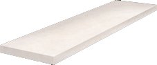 Angolo Sn Gradino C.Retta White (62404) 33x100 Керамогранит