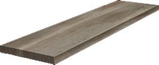 Angolo Sn Gradino C.Retta Grey (62522) 33x100 Керамогранит