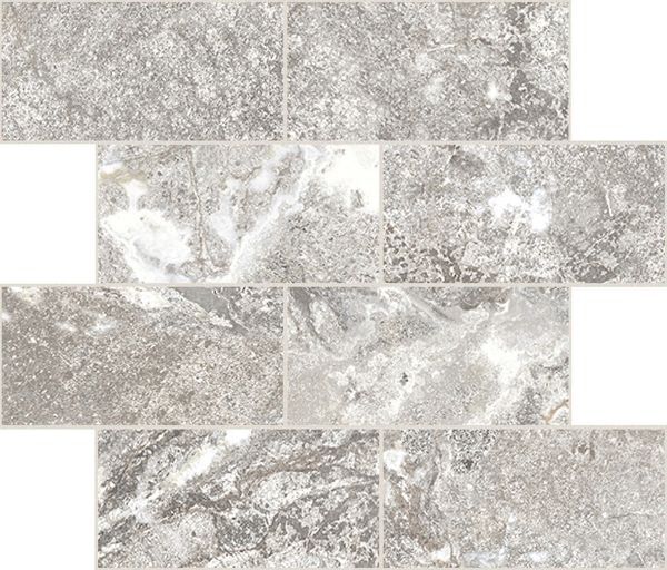 ONYX&MORE WHITE PORPH STR 6MM MUR.7,5X15