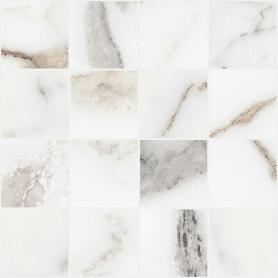 ORIGINES REX ARGENT MATTE 6MM MOS 7,5X7,5