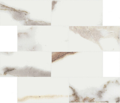 ORIGINES REX OR GLOSSY 6MM MUR.SF 7,5X15